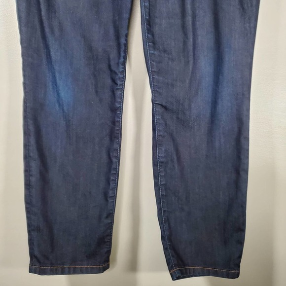 Joe's Jeans Dark Wash Cropped Skinny Jeans Blue Denim Size 30 - Picture 3 of 12